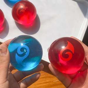 Nuevo Juguete Antiestrés de Maltosa China de 4 cm, Bola Blanda de TPR para Niños y Adultos, Regalo para Aliviar el Estrés y la Descompresión - Product Image 1