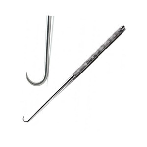 PISSCO Crochet cutané chirurgical à une seule pointe, rétracteur de peau à une extrémité, crochet cutané à une extrémité - Product Image 2