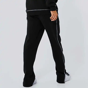 New Arrivals Men's Chenille Embroidery Tracksuit Top Quality <b>Polyester</b> Cotton French Terry <b>Jogger</b> Two Pieces Sets Hot Sale - Product Image 4