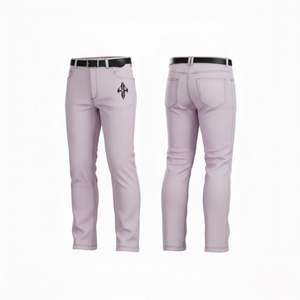 Jeans de Hombre de Primera Calidad, 100% Algodón, Ligeros, Transpirables, Corte Casual, Lavado, Rectos, Personalizados por RIVIAN ATLANTIC - Product Image 1