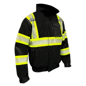 Chaqueta de Seguridad Reflectante para Ciclismo, Transpirable e Impermeable, con Logotipo Personalizado, Alta Visibilidad, Múltiples Bolsillos, Venta al Por Mayor - Product Image 5