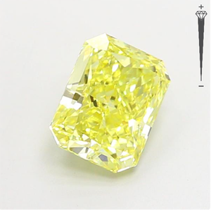 Diamante Cultivado en Laboratorio con Certificación IGI, Corte Radiante de 2.01 CT, Color Amarillo Fantasía, Claridad VS1, CVD LG 792671008, ROYAL GEMS PARA JOYERÍA - Product Image 3