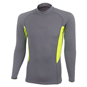 Custom Team Competition Nylon Elastane Rash Guard With High Stretch Flatlock Seams And Sublimation Long Sleeve <b>Compression</b> <b>Shirt</b> - Product Image 1