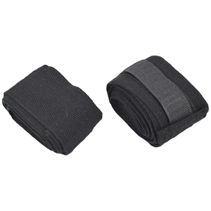 Cotton Durable Boxing Hand <b>Wraps</b> <b>Black</b> Comfortable Fit All Seasons Gym Training Use - Product Image 1
