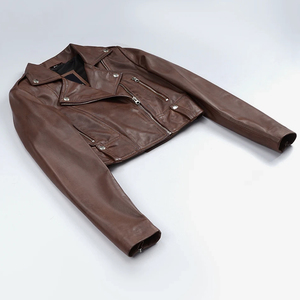 Chaqueta de Cuero Genuino de Alta Calidad para Hombre, Ligera, Económica y Moderna, para Uso Diario - Product Image 6
