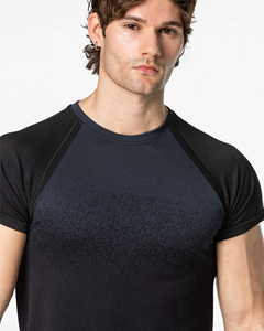 เสื้อยืดคอกลมทรงปกติสำหรับผู้ชาย ผ้าโพลีเอสเตอร์ 100% พิมพ์ลายสกรีน ระบายอากาศได้ดี สไตล์สตรีท เหมาะสำหรับออกกำลังกาย - Product Image 2