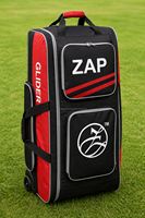 Sac de cricket ZAP Glider, très vendu, qualité supérieure, avec roulettes, construction robuste, capacité pour kit complet, polyester