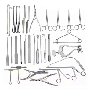 Juego de Instrumentos Avanzados para Neurocirugía Craneal, Kit de Herramientas Quirúrgicas Reutilizables de Acero Inoxidable para Procedimientos de Cirugía Cerebral - Product Image 1