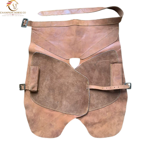 Nuevas llegadas: Chaps de cuero premium hechos a mano para herradores, delantal de herrero duradero, certificado CE para caballos - Product Image 1