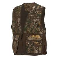 Gilet de chasse camouflage pour homme, sans manches, respirant, en polyester, multi-poches, pour l'automne