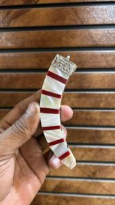 Colgantes de Madreperla Blanca Natural en Forma de Colmillo, Dijes de Concha Chapados en Oro, Colgante de Diente de Madreperla para Fabricación de Joyería al por Mayor - Product Image 5