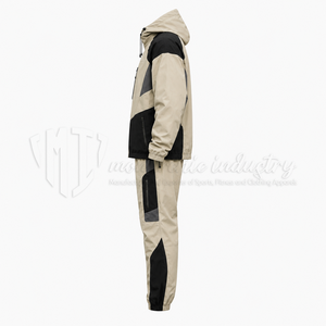 Conjunto Deportivo Unisex de Nailon, Chaqueta y Pantalones Personalizados, Impermeable, Elástico en Cuatro Direcciones, con Capucha - Product Image 4