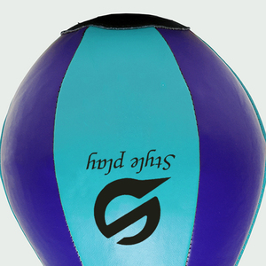 Bola de velocidad portátil de cuero de doble extremo, saco de boxeo pesado personalizable para entrenamiento en interiores/exteriores - Product Image 5