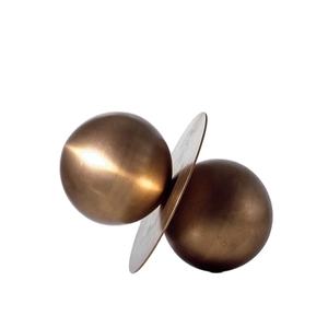 Sobremesa Metal Latón Papel antiguo Peso Escritorio Oficina Usado Decoración para el hogar Superventas Peso de metal - Product Image 1