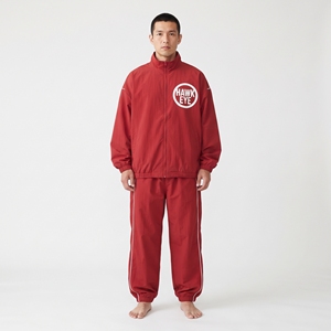 Vêtement de sport pour homme en nylon, veste coupe-vent et pantalon de jogging, vente en gros - Product Image 1