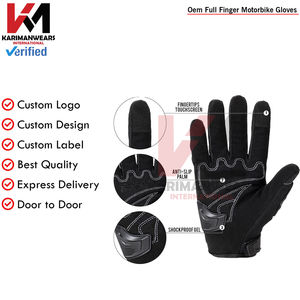 Guantes de Motocicleta Duraderos con Alta Adherencia, Equipo de Protección, Ajuste Cómodo, Material Ligero y Transpirable - Product Image 3