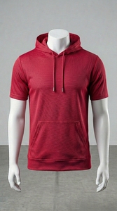 Camiseta Deportiva con Capucha para Hombre, Estilo Moderno y Casual - Product Image 3
