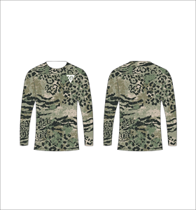 Camiseta de Manga Larga para Hombre, Diseño de Leopardo Amarillo y Negro, Estampado de Guepardo, Cuello Redondo, Estilo Casual, Ropa Deportiva, para Gimnasio y Entrenamiento - Product Image 5