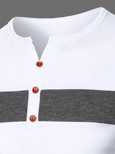 Camiseta de Hombre 100% Algodón, Talla Personalizada, Transpirable, Ecológica, Cuello Alto, Precio al por Mayor en Talla Adulto - Product Image 2