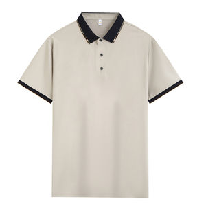 Camiseta de Manga Corta de Verano al por Mayor de Fábrica Personalizada OEM/ODM, Camiseta Polo Unisex, Diseño Informal Elegante, Impresión Gratuita de Alta Calidad - Product Image 1