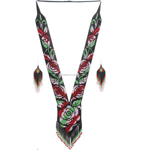 Collar africano/joyería massai/joyería étnica/collar hecho a mano/para mujer/para boda/para regalo/Collar multicolor - Product Image 6