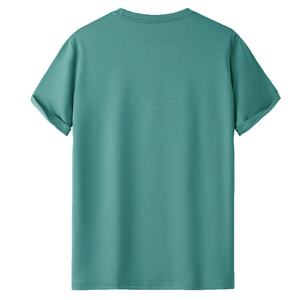 Camiseta de cuello redondo con estampado de letras para hombre, camisetas personalizadas informales de verano, ropa de calle de talla grande, camiseta con patrones de costura OEM para hombre - Product Image 6