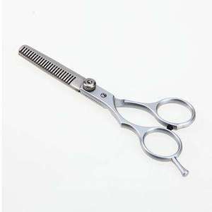 Thinning Scissor Hair Scissors 6'' 6.5_ JP Steel Hair Cutting Scissors Professional Thinning <b>Shears</b> Hairdressing Scissors Black - Product Image 2