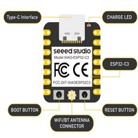 Module de caméra portable AI FYX Stock SEEED STUDIO XIAO ESP32S3 SENSE 113991115 ESP32S3, reconnaissance visuelle, kit de développement de cartes