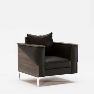 Juego de Sofás con Patas de Madera, Tapicería de Tela de la Mejor Calidad, Sofá Seccional Modular de Esquina para Sala de Estar Moderna - Product Image 1