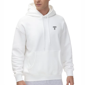 Sweat à capuche en molleton de haute qualité avec logo personnalisé pulls à capuche en coton vêtements décontractés avec logo imprimé pour hiver printemps sweats à capuche - Product Image 1