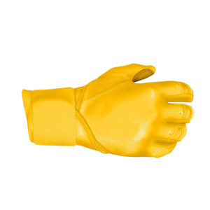 Gants de frappe de baseball en gros, conception personnalisée, service OEM/ODM, paume en cuir de qualité supérieure, gants de sport ambidextres avec crochet - Product Image 3