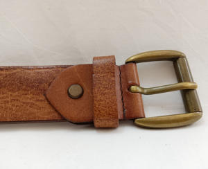 เข็มขัดหนังแท้หัวเหล็กสั่งทำได้ ขายดี ราคาถูก มีทุกขนาด - Product Image 2