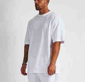 Camisetas de Hombre de Color Puro, Diseño 2025, 100% Algodón, Tejido de Alta Calidad, Transpirable, Manga Corta, Color Sólido - Product Image 5