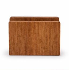 <b>Rustic</b> Wood Napkin Holder Minimalist Upright Tissue Stand For Kitchen <b>Table</b> Restaurant And <b>Farmhouse</b> Home Decor <b>Dining</b> Tableware - Product Image 2