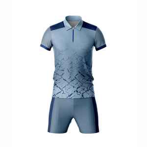 Ensemble de sport respirant personnalisable pour homme, absorbant la transpiration, maillot de sublimation pour le golf, le badminton, le tennis, uniformes - Product Image 1