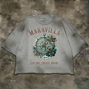เสื้อยืดโอเวอร์ไซส์ลายกราฟิกวินเทจ ผ้าคอตตอนหนานุ่ม สไตล์เรโทร สตรีทแวร์ ทรงบ็อกซี่ ตกแต่งด้วยหมุดโลหะ - Product Image 6
