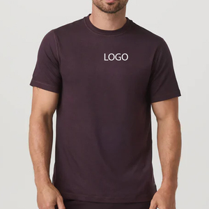 ออกแบบโลโก้บนเสื้อยืดแขนสั้นลำลองสำหรับผู้ชาย คอกลม ใส่สบาย ระบายอากาศได้ดี เหมาะสำหรับฤดูร้อน ปี 2026 - Product Image 1