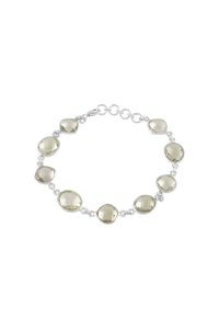 Pulsera de Amatista Verde en Plata de Ley 92.5 KLSB-20337 - Product Image 4