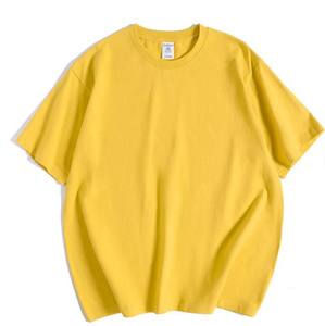 T-shirts en toile unisexe à col uni, coupe ajustée, manches courtes, 100% coton, haute qualité, personnalisation en gros, séchage rapide - Product Image 4