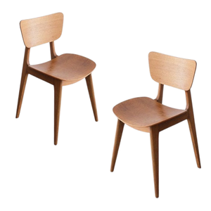 Sillas de comedor de restaurante para interiores hechas de madera de teca de calidad, tamaños personalizados con diseños modernos - Product Image 5