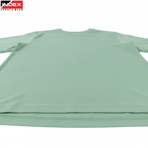 Camiseta Deportiva de Alto Rendimiento Color Verde Salvia, Transpirable, de Secado Rápido, para Gimnasio y Fitness, Marca INDEX - Product Image 5
