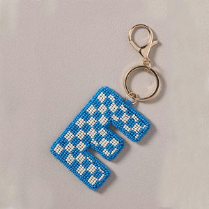 Letras del Alfabeto Bordadas a Mano con Cuentas sobre Lienzo, Manualidades, Decoración del Hogar, Arte Textil para Navidad y Año Nuevo Chino - Product Image 5