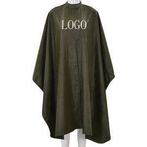 Vente en gros de capes de barbier personnalisées avec logo, imperméables, en nylon/polyester, durables et écologiques - Product Image 4