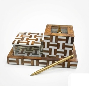 Premium Quality Mother Pearl Mabkhara Set Bone Inlay Sandalwood Tray <b>Box</b> Burner Eco-Friendly Religious <b>Incense</b> Diffuser Bakhoor - Product Image 1