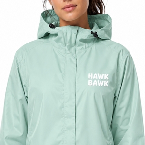 <b>Women</b> Hooded Windbreaker <b>Jacket</b> Premium <b>Waterproof</b> Breathable Eco-Friendly <b>Lightweight</b> Windproof Comfortable Durable Smooth - Product Image 4