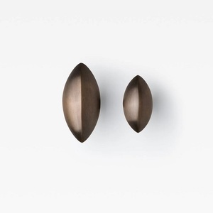 Fancy Brass Oval Cabinet Knob Modern Minimalist Design Furniture Bronze Handle for Drawer <b>Wardrobe</b> Hotel Use Durable - Product Image 1