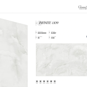 Azulejos de porcelana de alta resistencia, gran formato, premium, brillantes, tamaño 800x1600, 1200x1800, 750x1500 mm para uso comercial y residencial. - Product Image 1