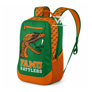 Mochila Universitaria Unisex al por Mayor de la Universidad Agrónoma y Mecánica de Florida (FAMU), Mochila Escolar, Mochila de Viaje para Estudiantes, Mochila para Portátil - Product Image 1