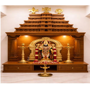 วัดไม้เวนกาเตสวารา สวามี แบบอินเดียใต้แท้ๆ สไตล์ติรุปตี บาลากี วัดไม้แบบดั้งเดิม สวามินารายันเทมเพิล สหรัฐอเมริกา - Product Image 1