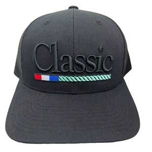 Gorra de malla blanca de 6 paneles, estructurada, con bordado ajustable, estilo vintage minimalista, unisex, para uso diario, producida en Vietnam, para adultos. - Product Image 1
